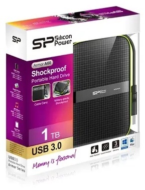 Silicon Power Armor A60 SP010TBPHDA60S3K 1000 Гб
