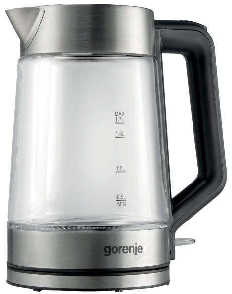 Электрочайник Gorenje K17GED серебристый