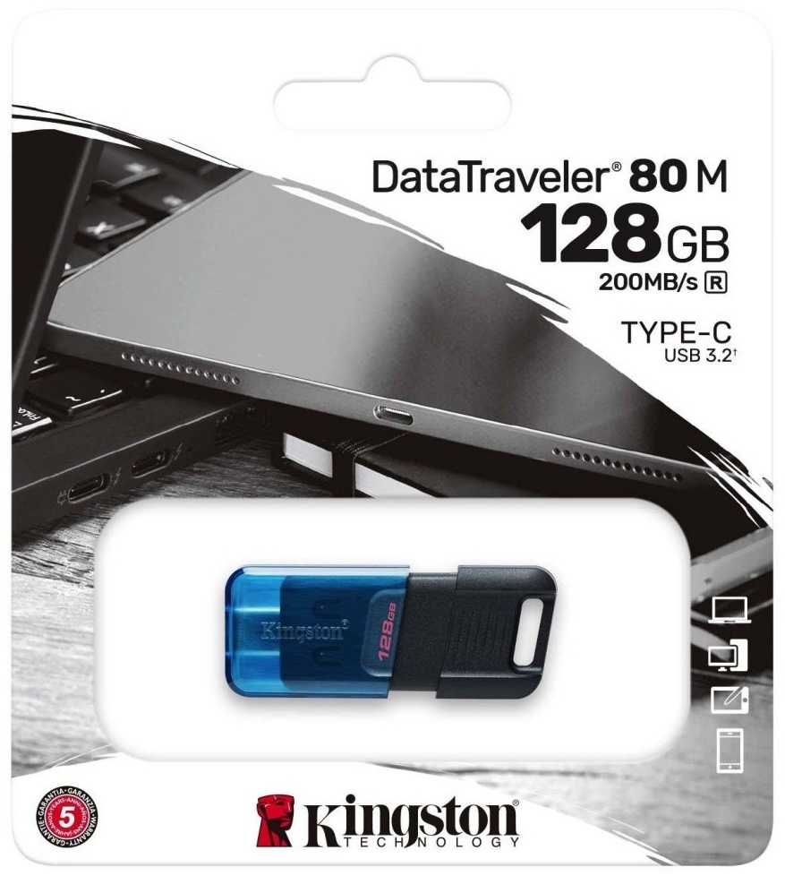 Kingston Data Traveler 80M DT80M/128GB 128 Гб