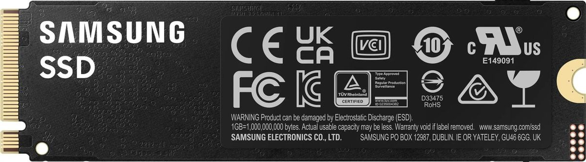 SSD Samsung 990 PRO MZ-V9P4T0BW	 4000 Гб