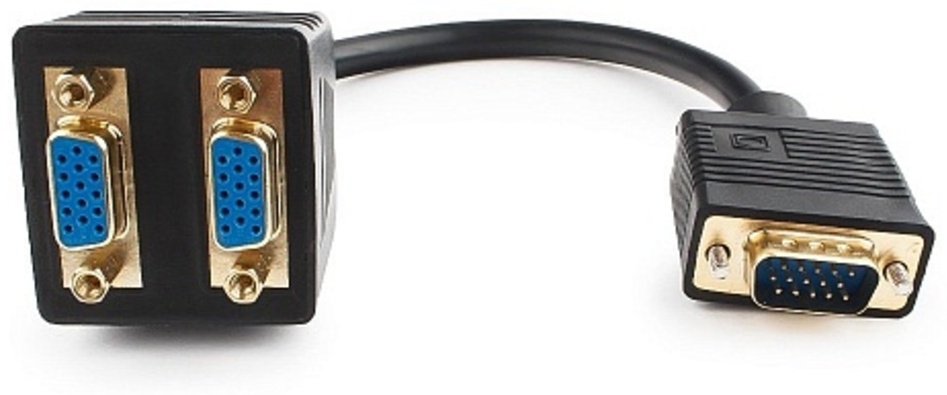 Переходник Cablexpert CC-VGAX2-20CM VGA - VGA