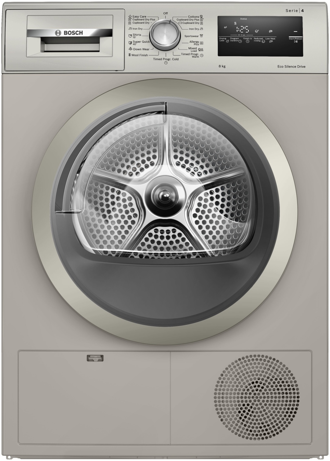 Bosch WTN86202ME серебристый