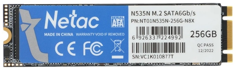 SSD Netac NT01N535N-256G-N8X 256 Гб