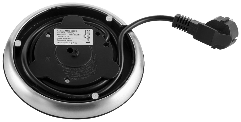 Электрочайник MAUNFELD MFK-624B черный