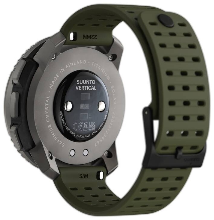 Suunto VERTICAL Titanium Solar серый-зеленый
