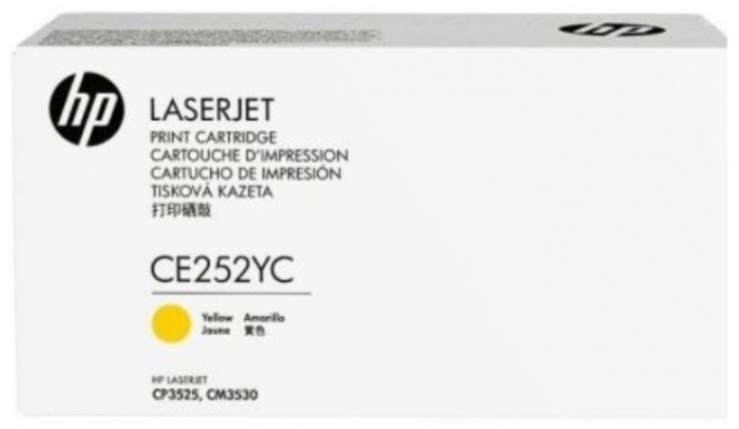 HP CE252YC желтый (yellow)