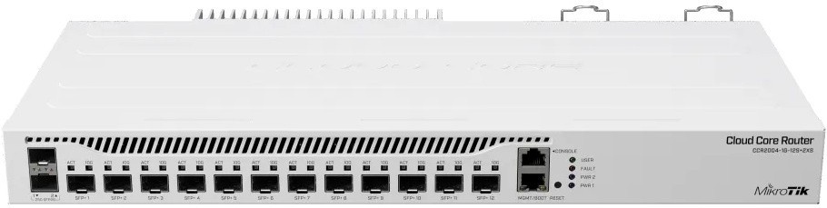 Маршрутизатор MikroTik CCR2004-1G-12S+2XS