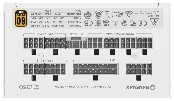 Game Max GX-850 PRO 850 Вт
