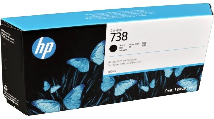 HP 738 черный
