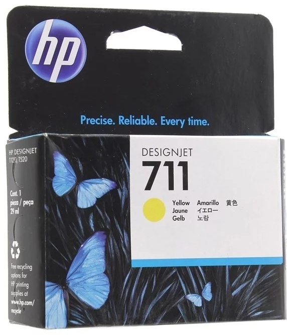 HP CZ132A желтый