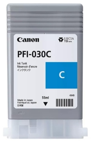 Canon PFI-030 3490C001AA голубой