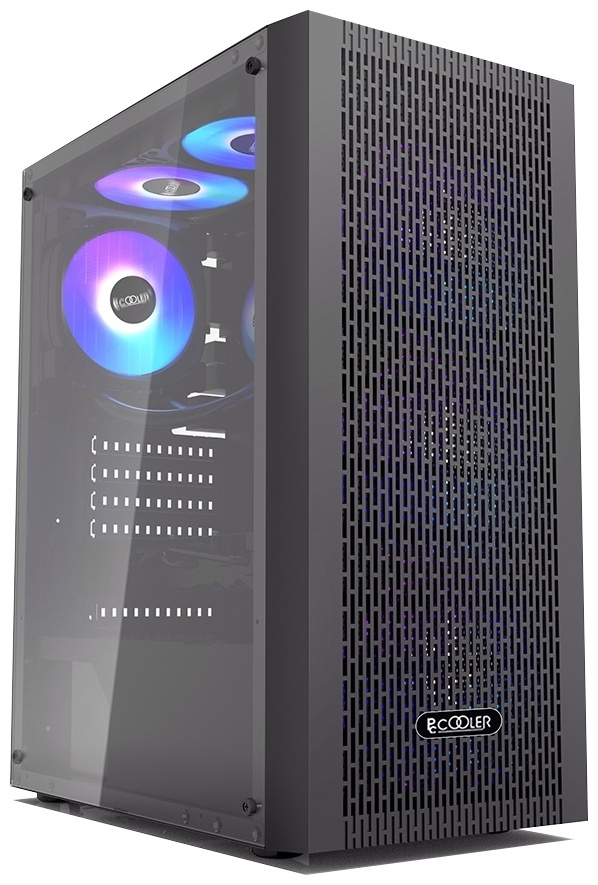 PCcooler MA100 MESH BK черный