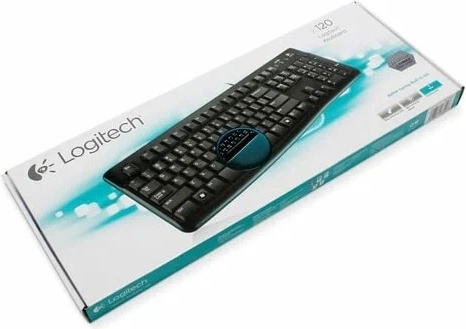 Logitech K120 черный