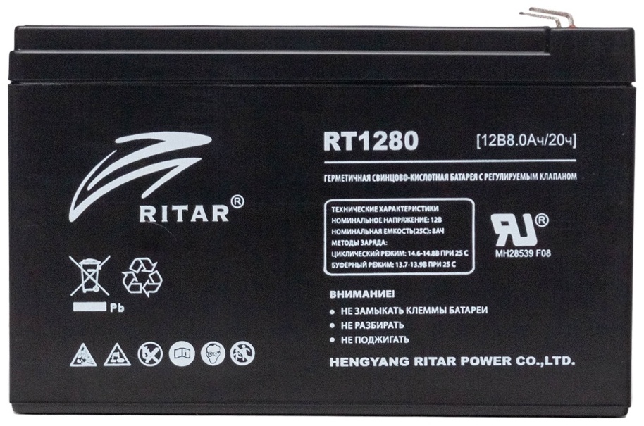 Аккумуляторная батарея Ritar RT1280 12В