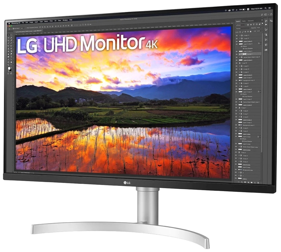 LG 32UN650-W белый