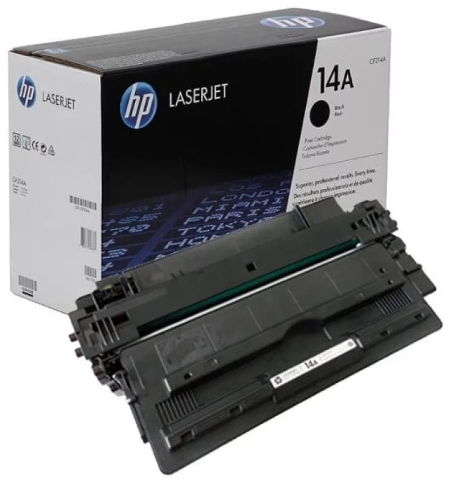 HP CF214A черный