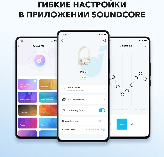 Soundcore H30i белый