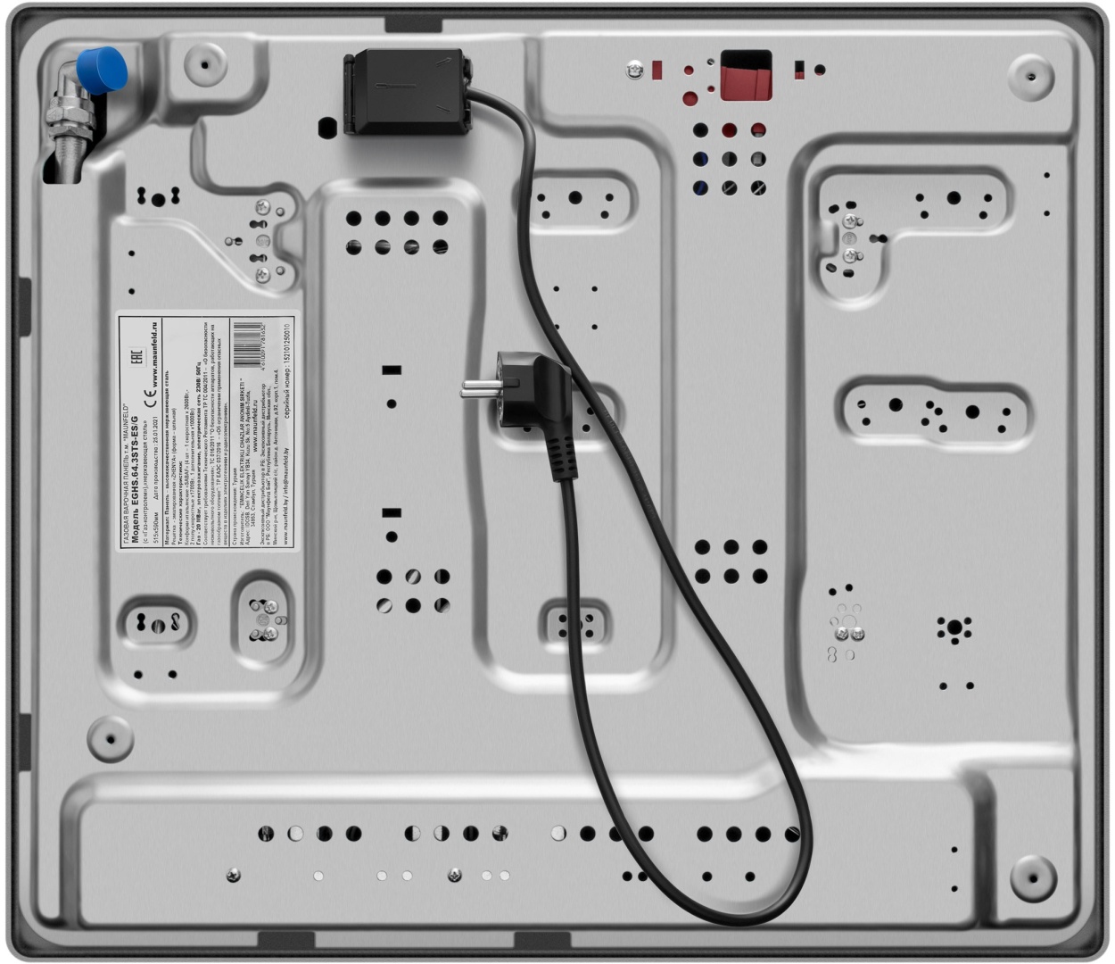 MAUNFELD EGHS.64.3STS-ES/G серебристый