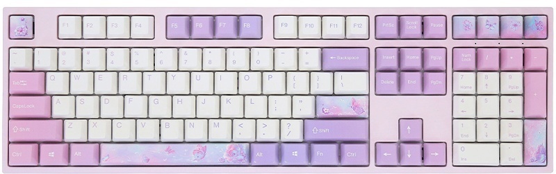 VARMILO VEM108 Dreams On Board EC V2 Rose фиолетовый