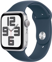 Смарт-часы Apple Watch SE GPS 2023 40mm Silver Aluminium Case with Storm Blue Sport Band - S/M (MRE13QR/A)