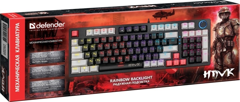 Defender Hawk GK-418 45419 черный