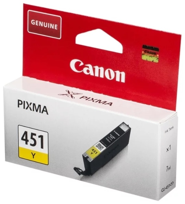 Canon CLI-451 Y желтый