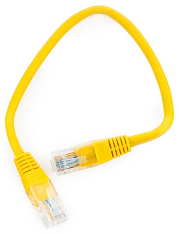 Кабель Cablexpert RJ-45 - RJ-45  PP12-0.25M/Y