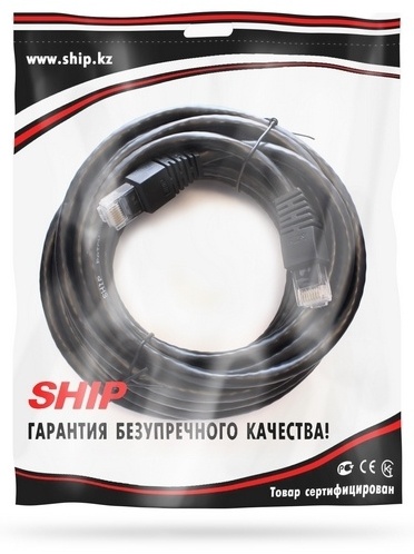 Кабель SHIP RJ-45 - RJ-45 7.5 м S6025BK0750-P