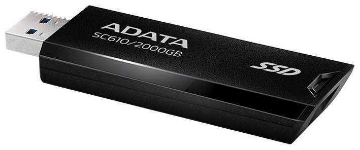 Внешний жёсткий диск ADATA SC610-2000G-CBK/RD 2000 Гб