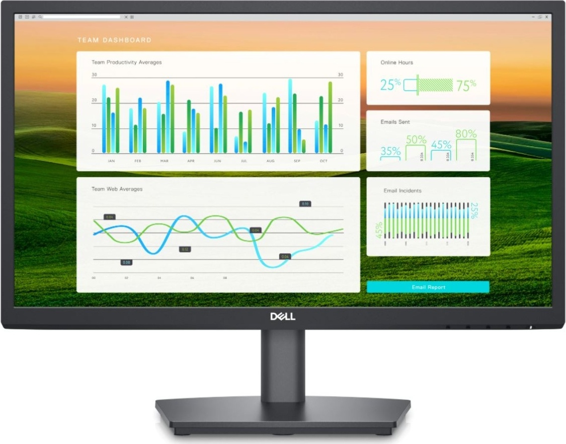 DELL E2222HS 210-AZKV черный