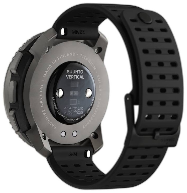 Suunto VERTICAL Titanium Solar серый-черный