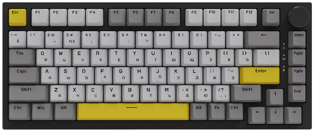 Ajazz AK820 серый