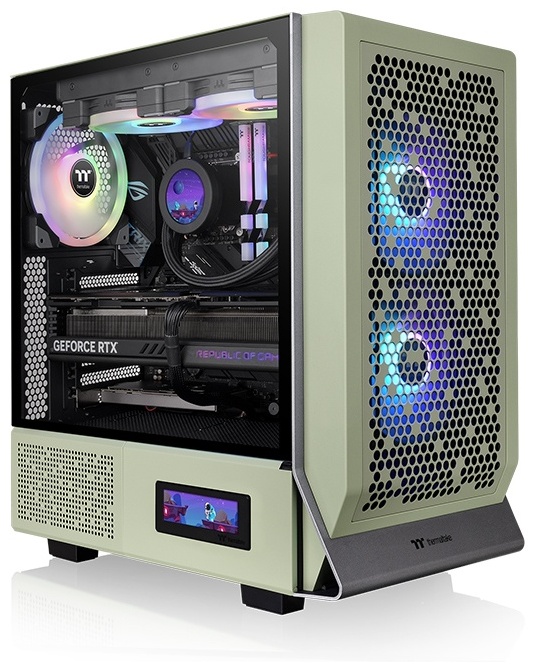 Thermaltake Ceres 300 TG ARGB Matcha Green зеленый