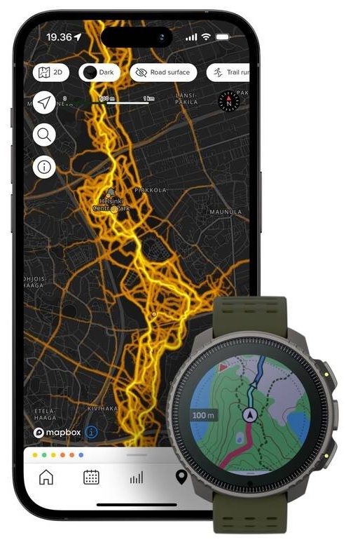 Suunto VERTICAL Titanium Solar серый-зеленый