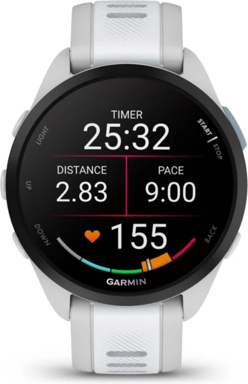 Смарт-часы Garmin Forerunner 165 Music белые