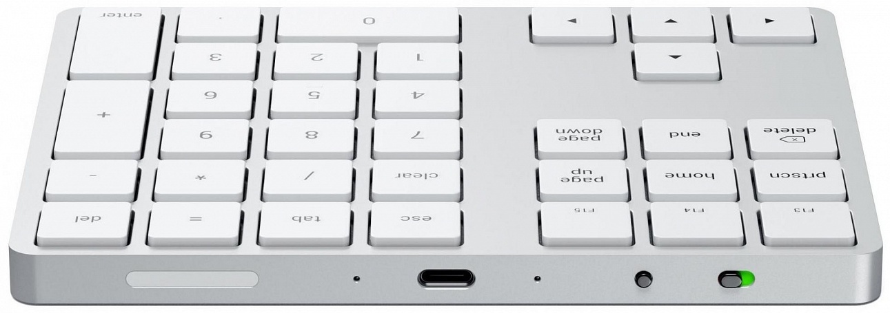 Satechi Bluetooth Extended Keypad ST-XLABKS серебристый