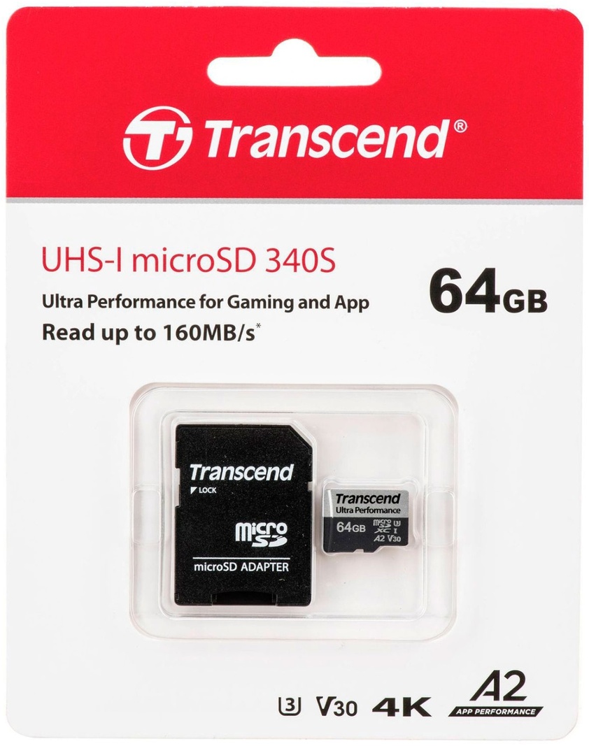 Transcend TS64GUSD340S 64 Гб