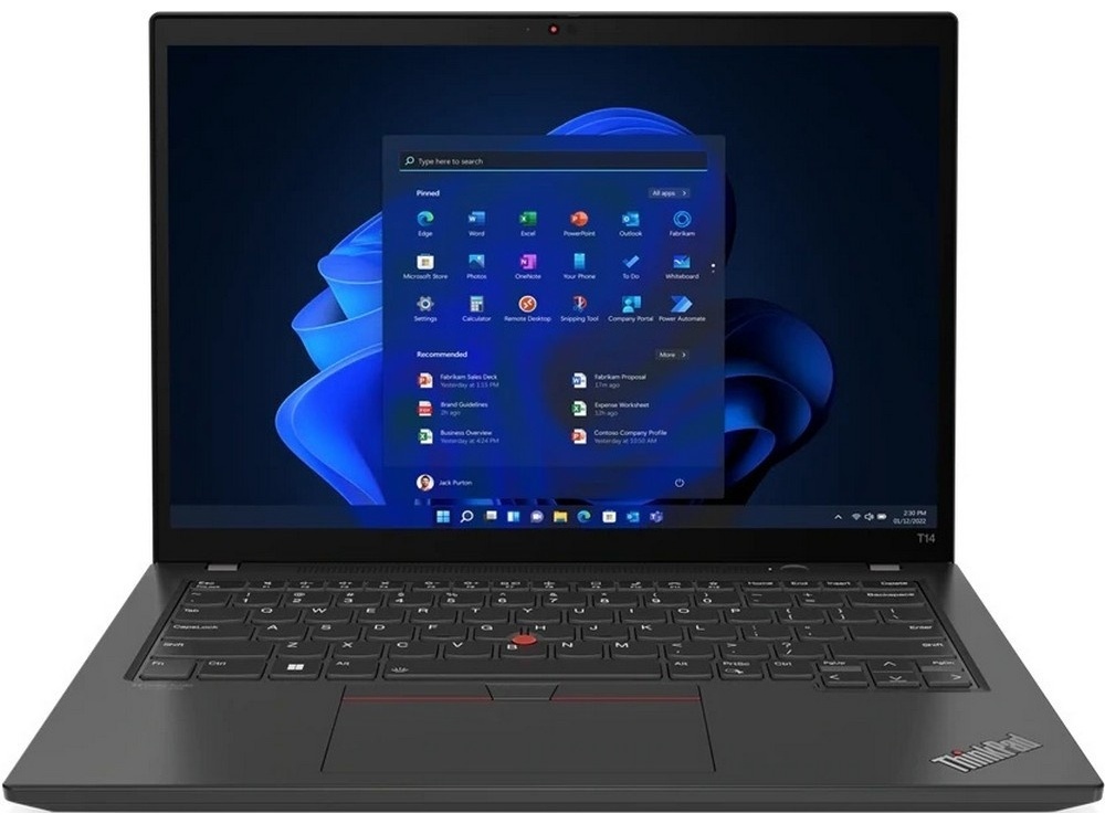 Lenovo ThinkPad T14 Gen 3 21CF002DRT черный