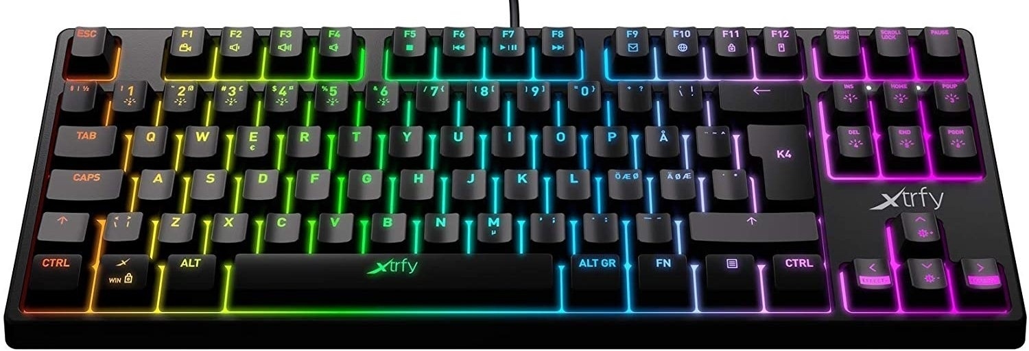 Xtrfy XG-K4-RGB-TKL-R-RUS черный