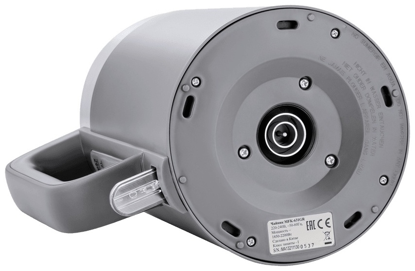 Электрочайник MAUNFELD MFK-631GR серый