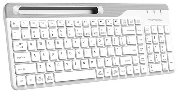 Клавиатура A4Tech FBK25 белая