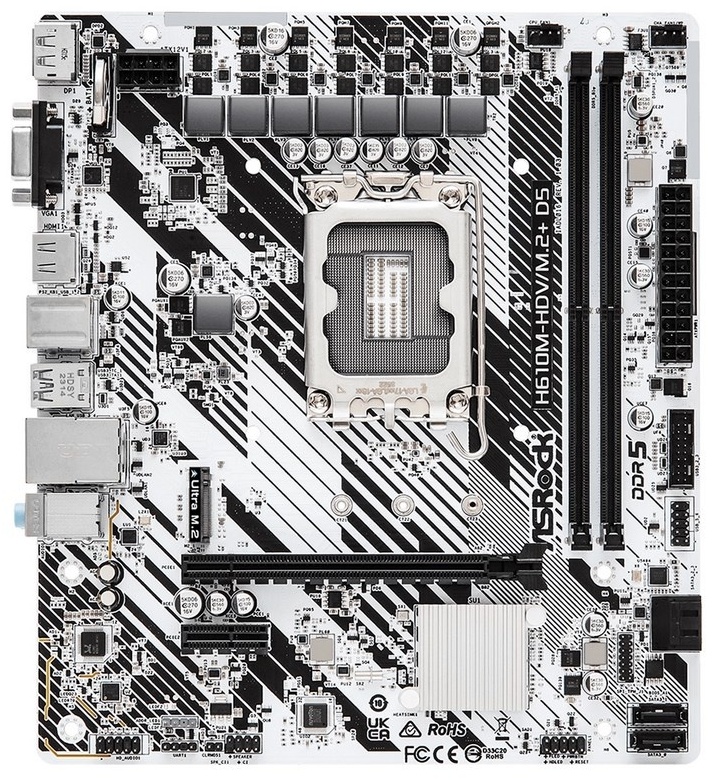 ASRock H610M-HDV/M.2+ D5