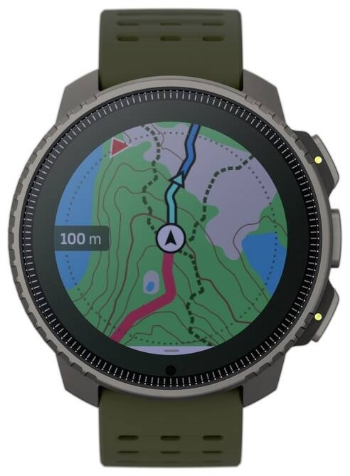 Suunto VERTICAL Titanium Solar серый-зеленый