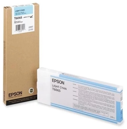 Epson C13T606500 светло голубой