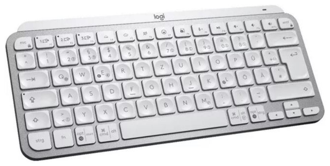 Клавиатура Logitech MX Keys Mini 920-010502 серебристая