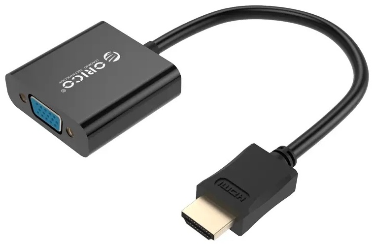Переходник ORICO HDMI - VGA 0.17 м DHTV-C20-BK-BP