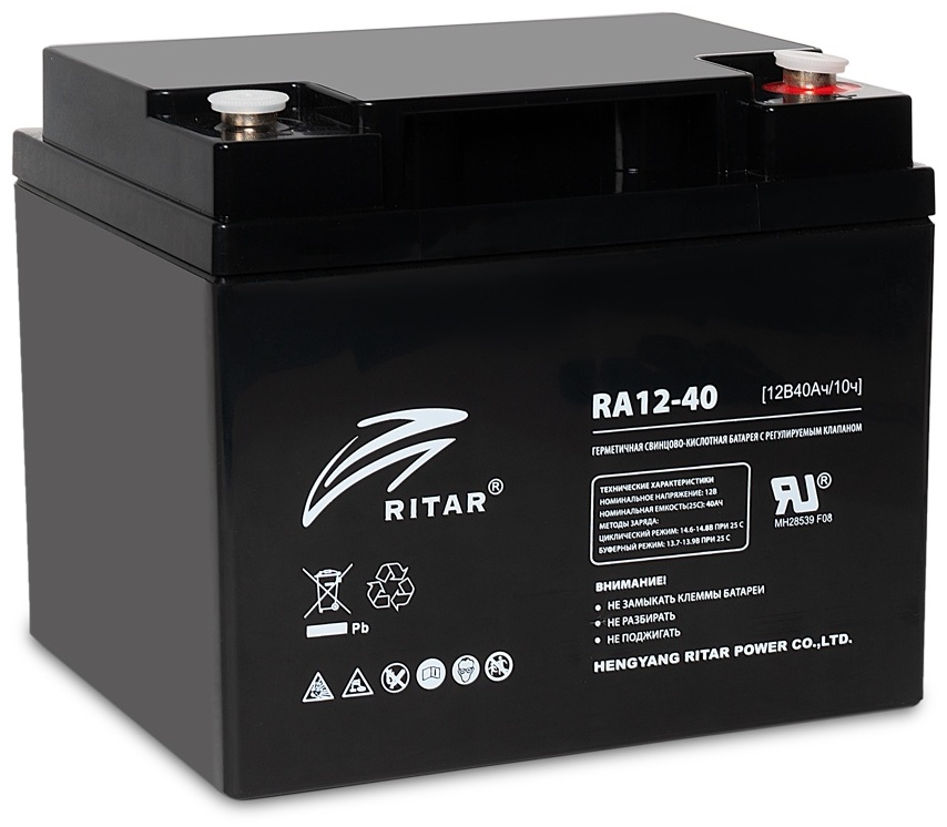 Аккумуляторная батарея  Ritar Power RA12-40 12В