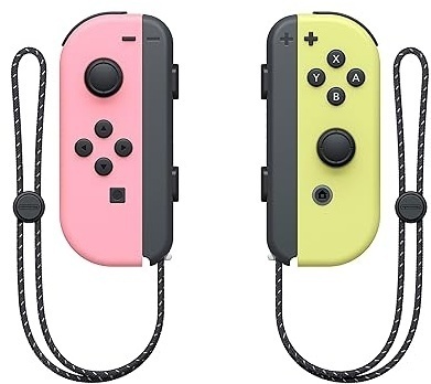 Nintendo Switch Joy-Con розовый-желтый