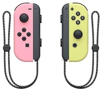 Nintendo Switch Joy-Con розовый-желтый