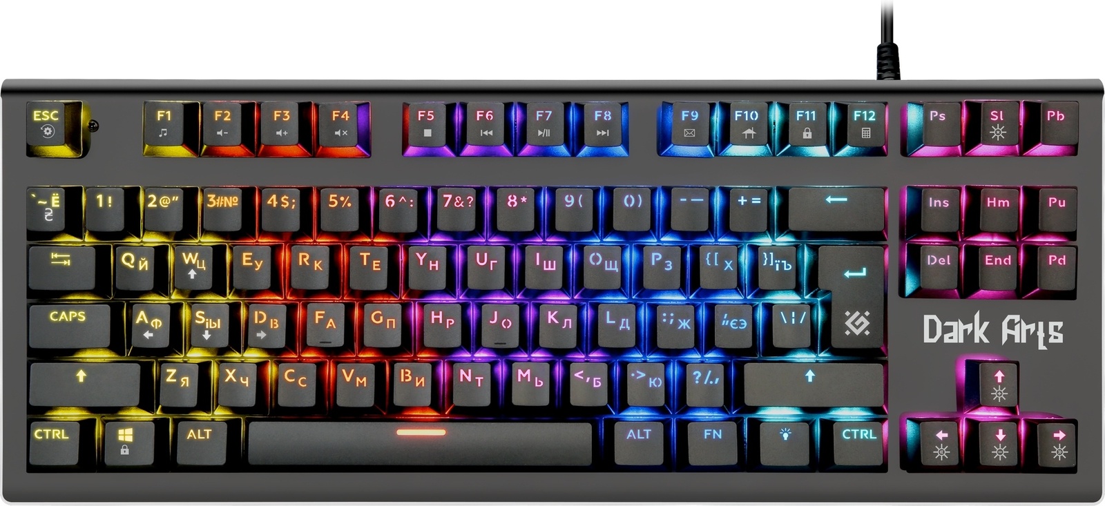 Defender Dark Arts GK-375 черный